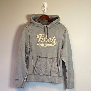 Abercrombie & Fitch, Gray, Medium Hoodie
